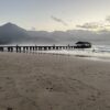 Hanalei Pier Sunset Photo