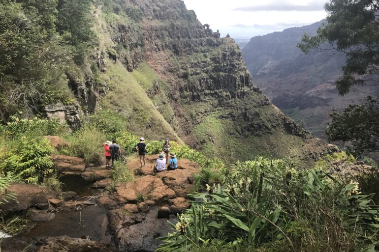 Waipoo Falls Canyon Trail Kauai