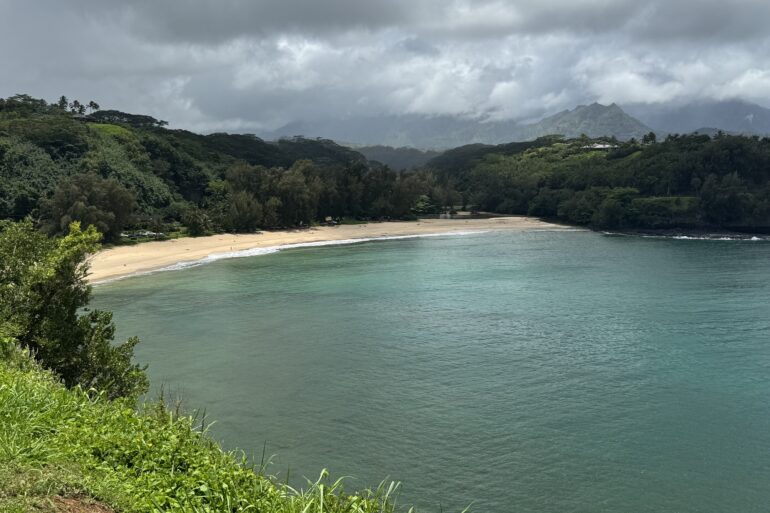 Kalihiwai Beach Kauai