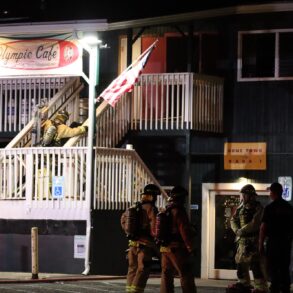 Olympic Cafe Kauai Fire