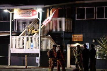 Olympic Cafe Kauai Fire